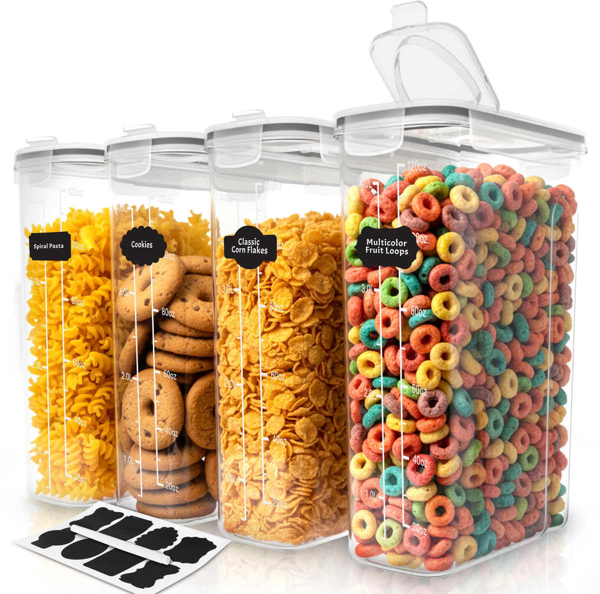 Airtight Cereal Storage Containers
