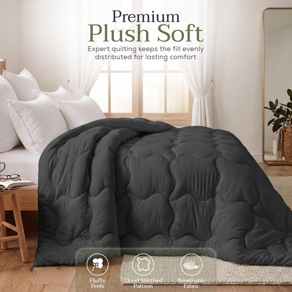 All Season Cloud Stitch Duvet