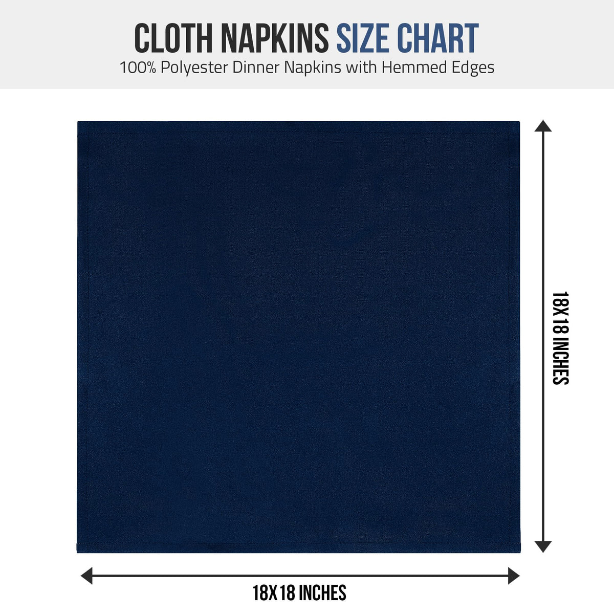 Reusable Polyester Dinner Napkins
