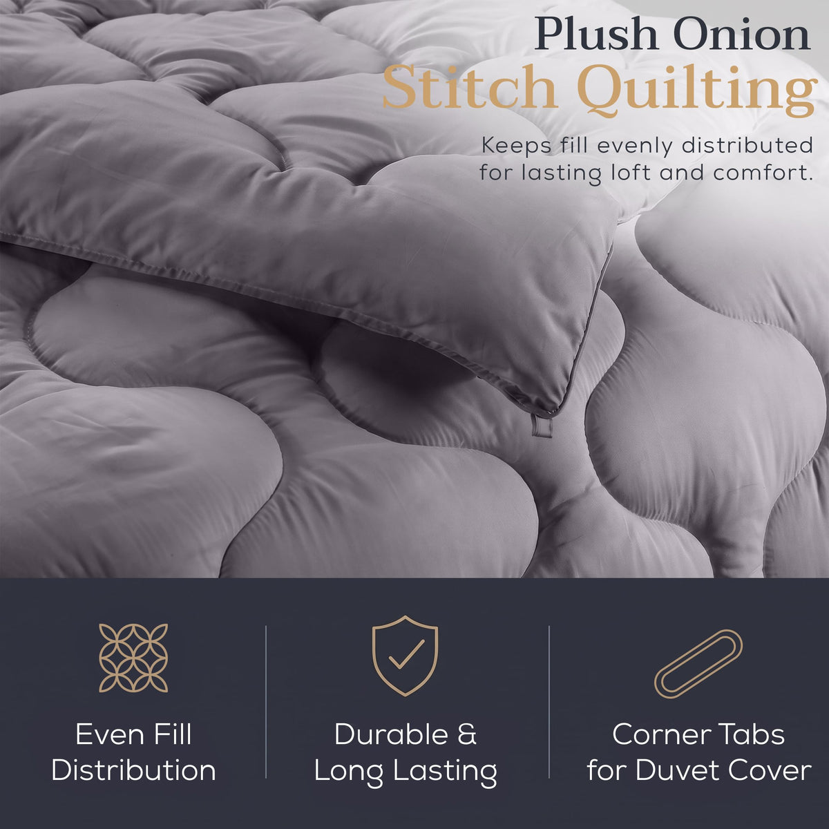Winter Cloud-Stitched Duvet