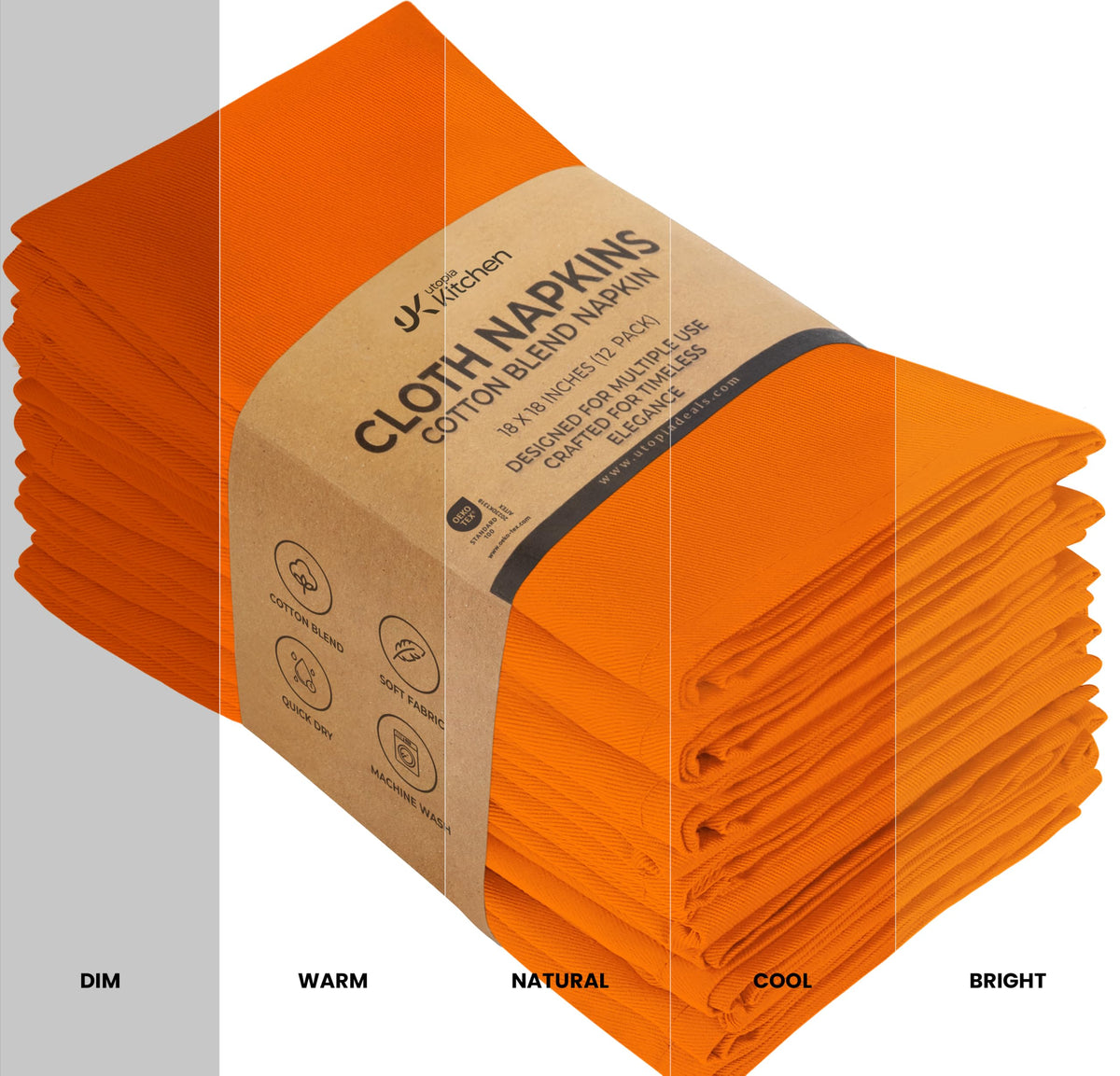Cotton Blend Dinner Napkins