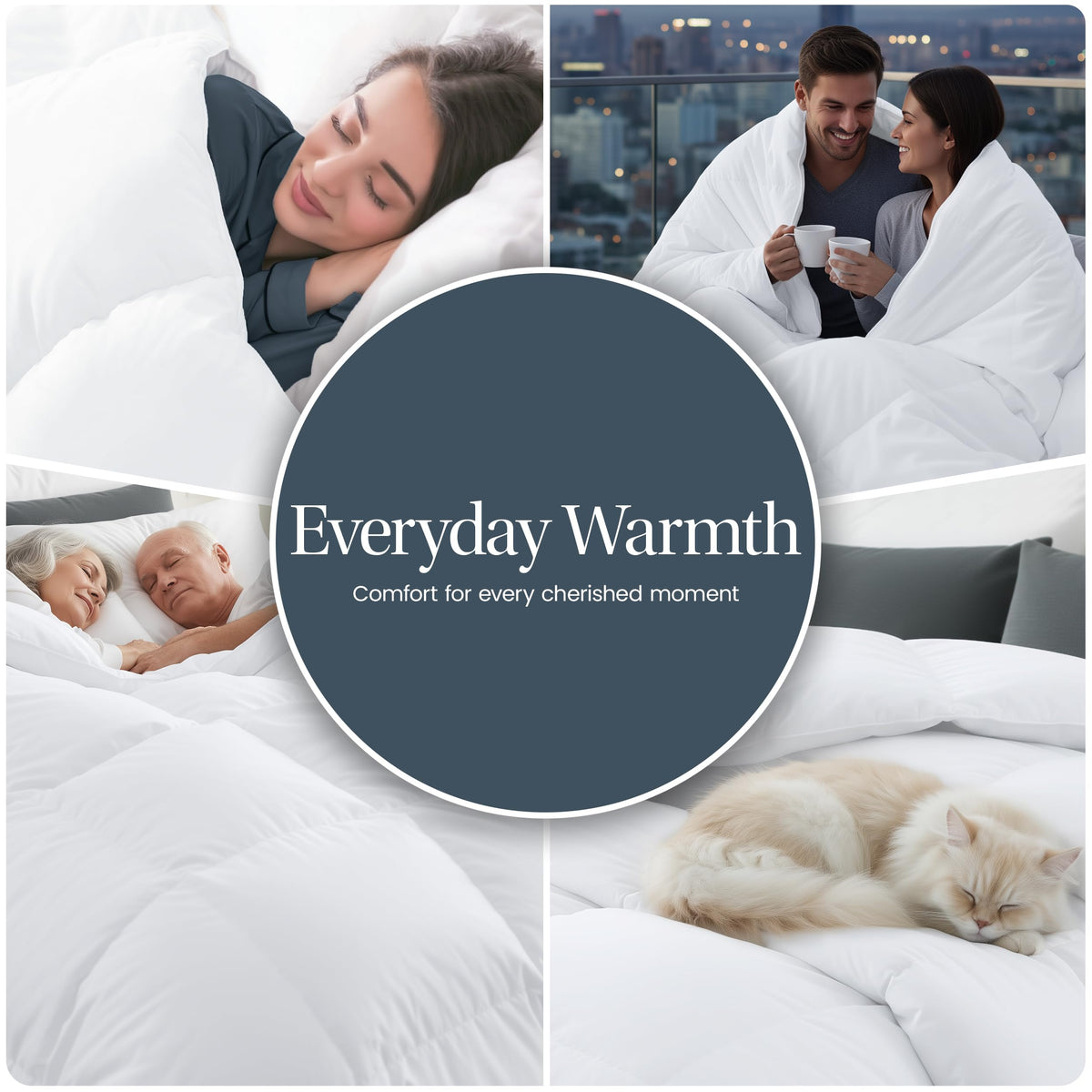 All Season Box Stitch Duvet