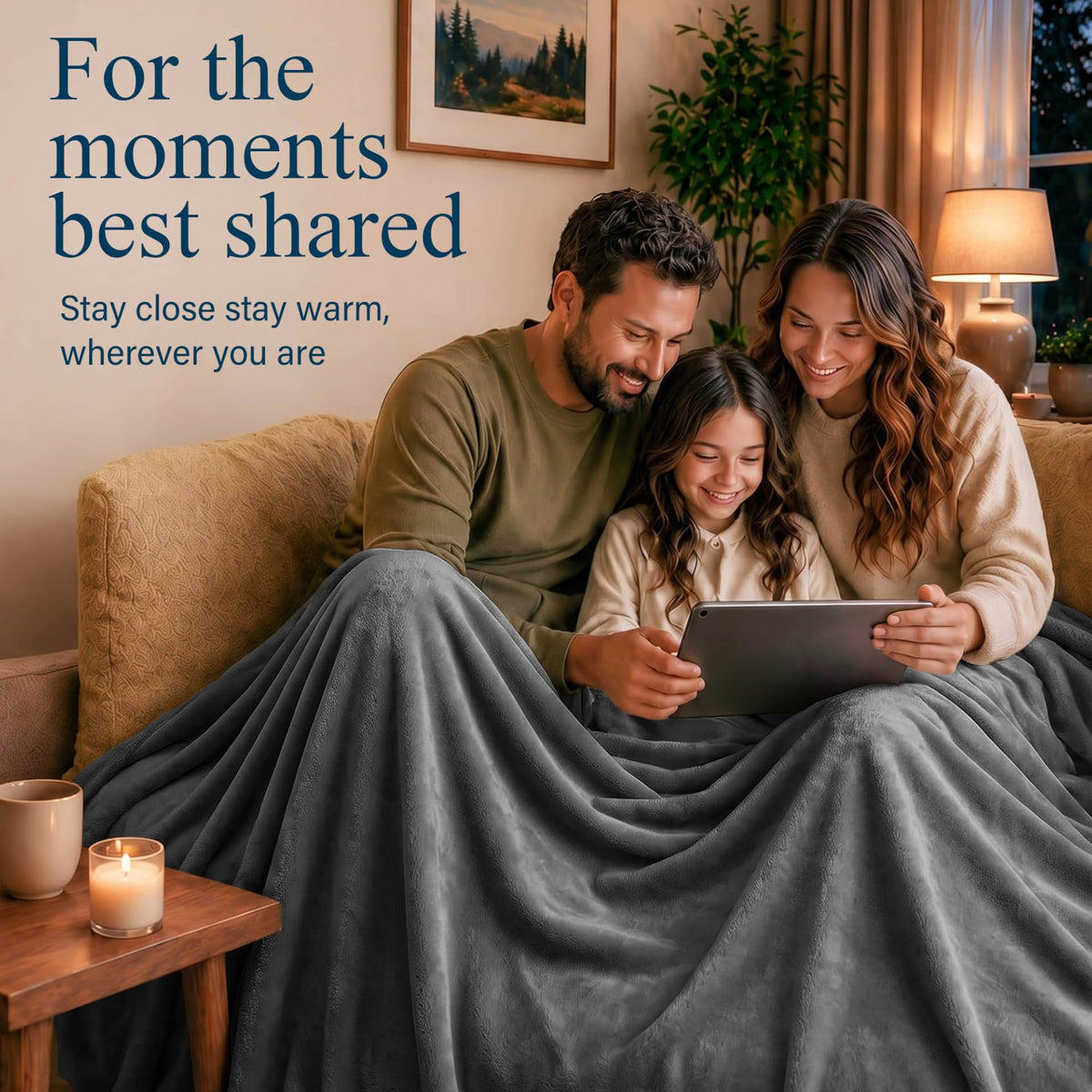 VelvetTouch Flannel Fleece Blanket