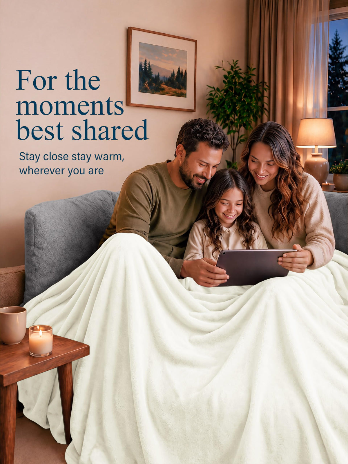 VelvetTouch Flannel Fleece Blanket