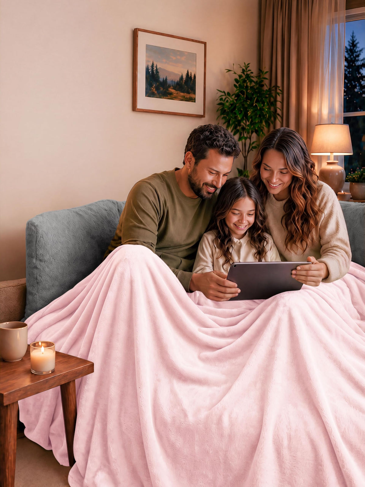 VelvetTouch Flannel Fleece Blanket