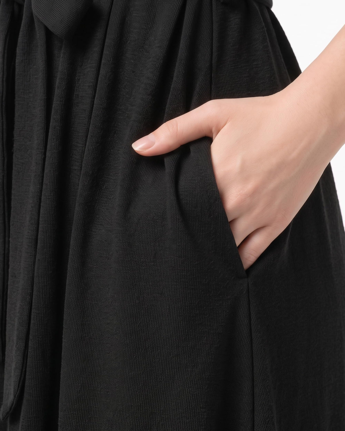 Women's Cotton-Blend Knit Bathrobe