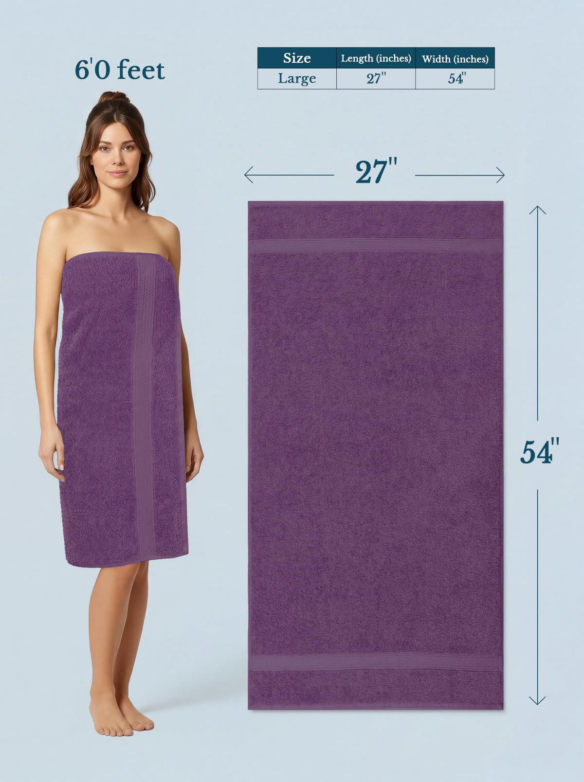 Everyday Cotton Bath Towels