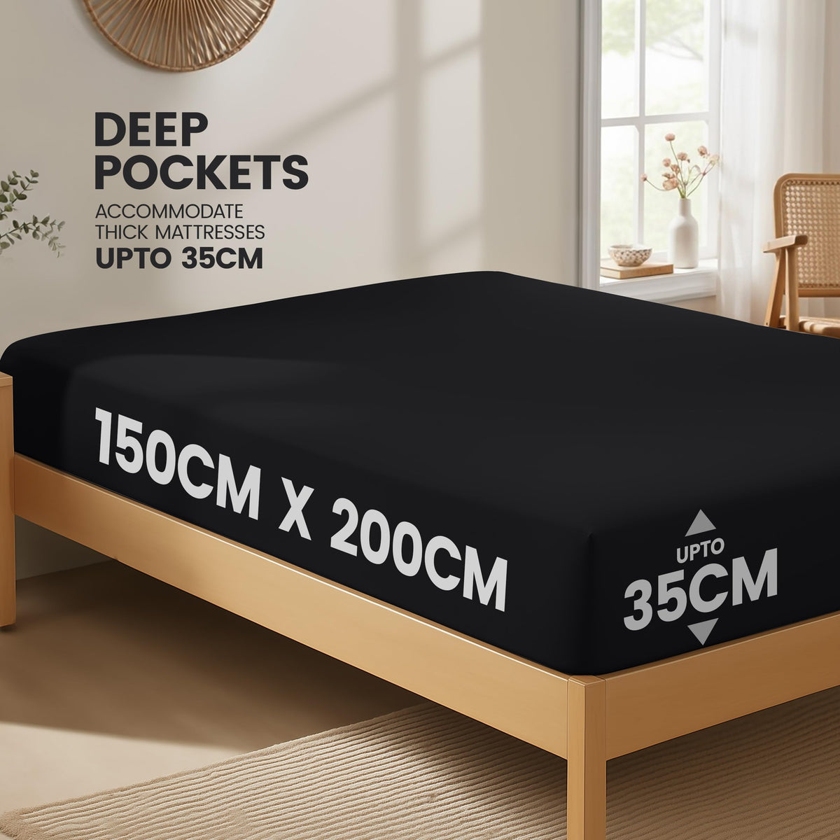 Everyday Soft Deep Fitted Sheet