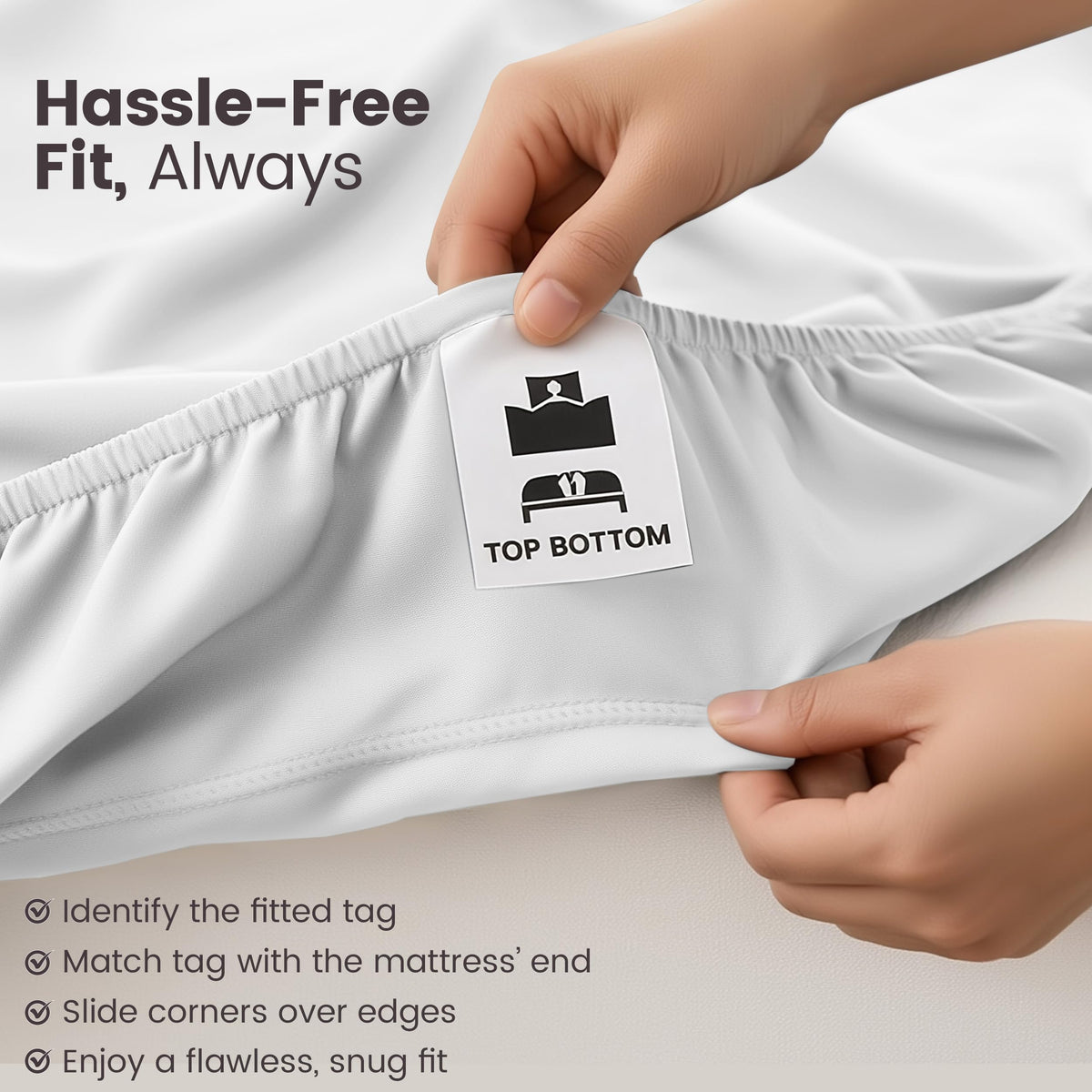 Everyday Soft Deep Fitted Sheet