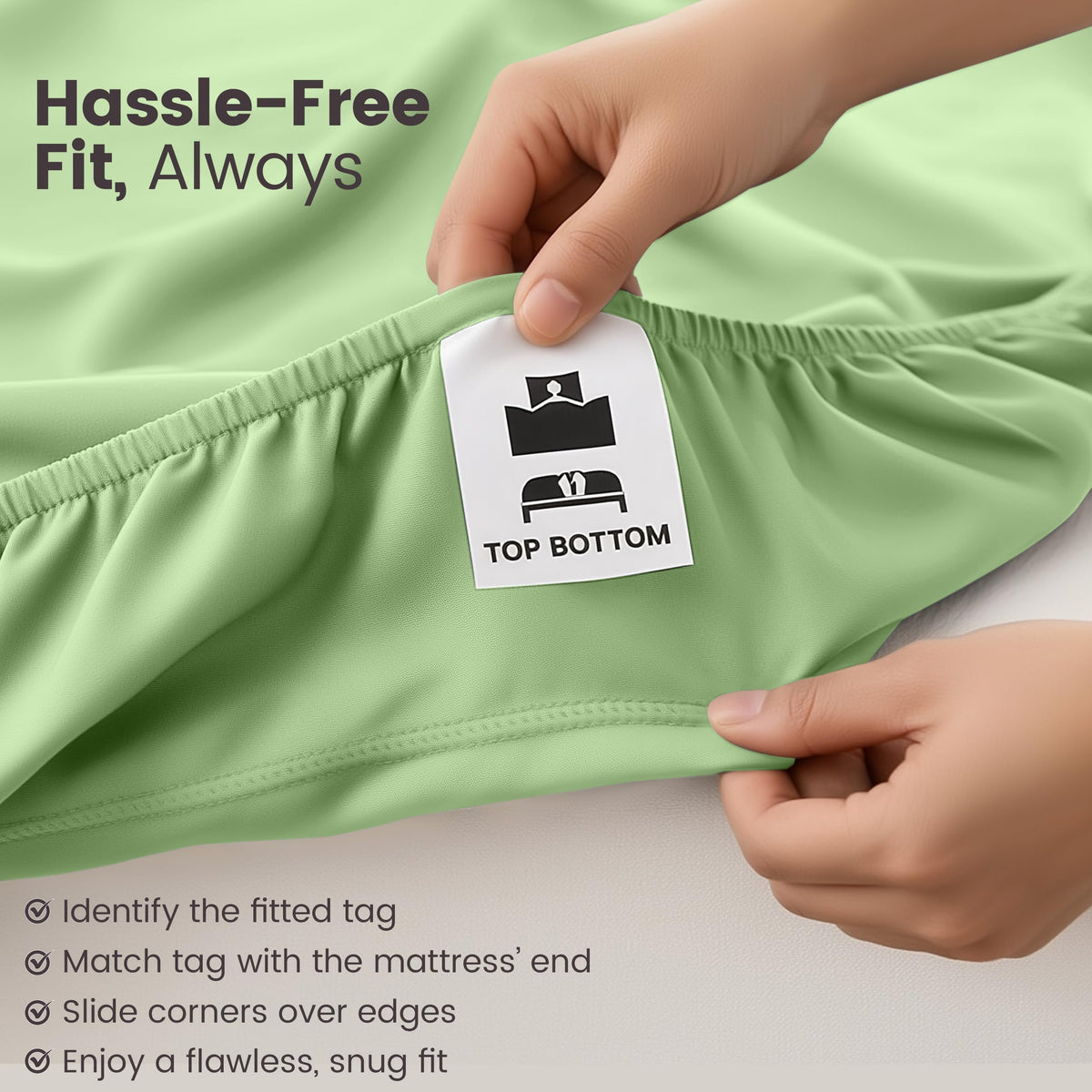Everyday Soft Deep Fitted Sheet