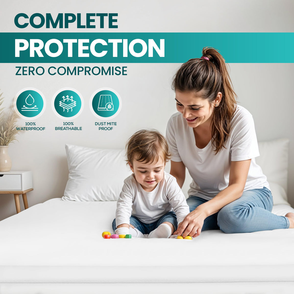 Zip-Fit Waterproof Mattress Encasement