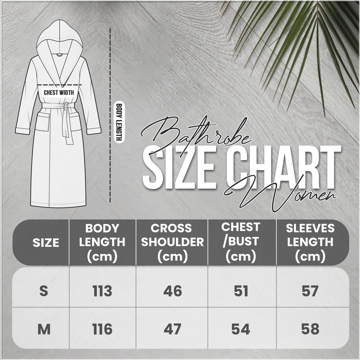 Women's Fleece Hooded Bathrobe