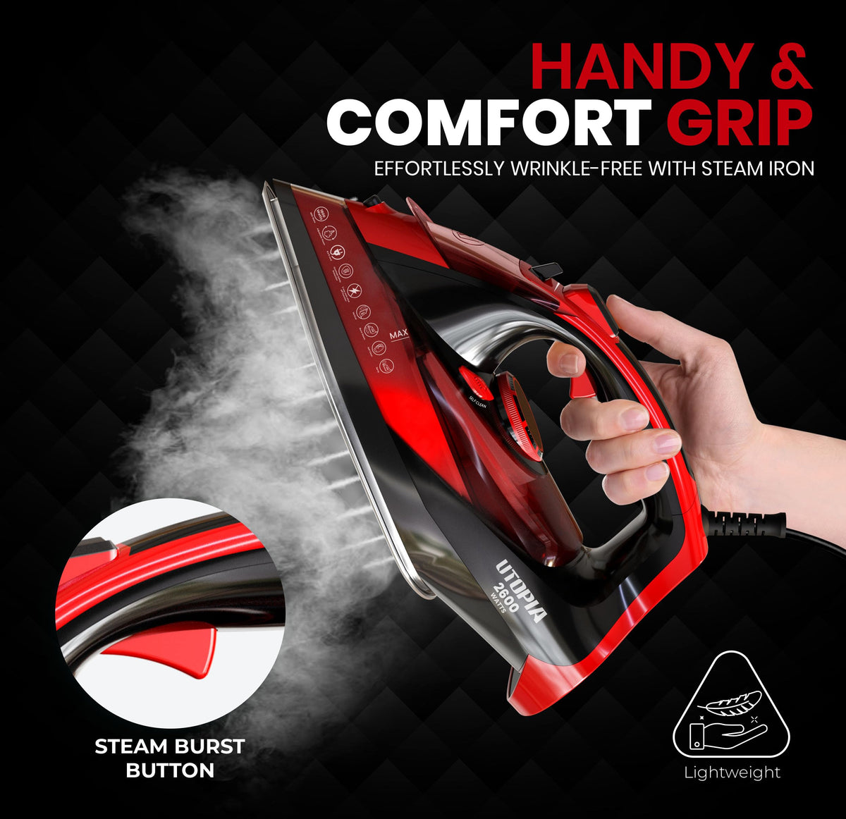 2600W Steam Iron