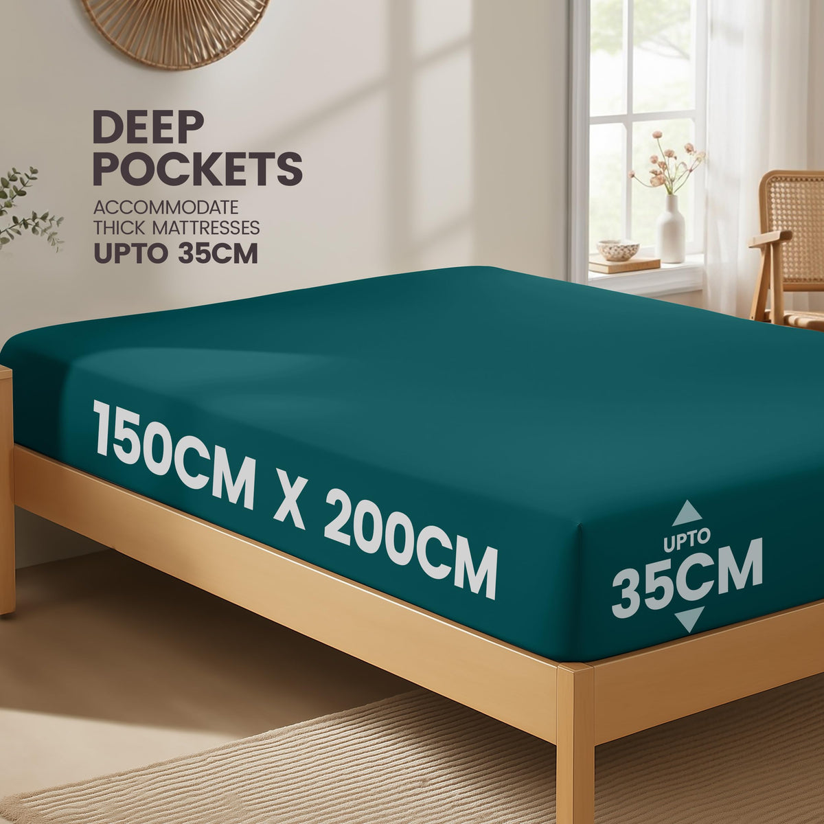 Everyday Soft Deep Fitted Sheet