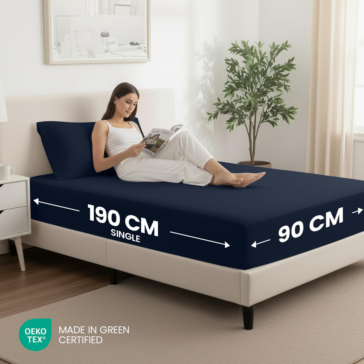 Everyday Soft Fitted Sheet - Multipack