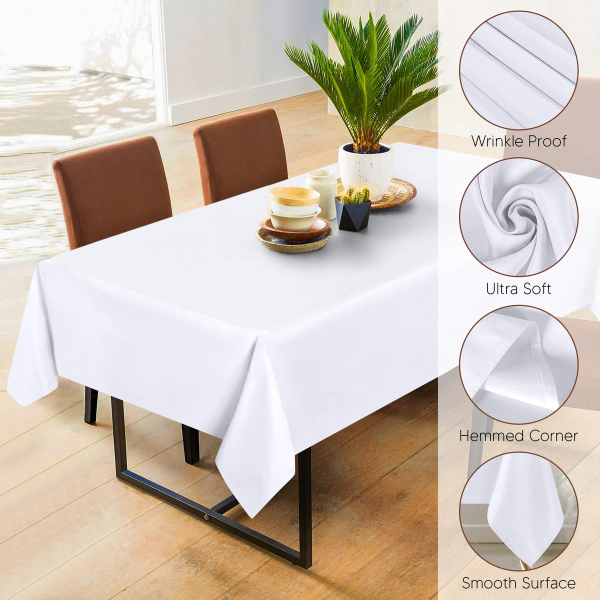 Rectangular Polyester Tablecloth