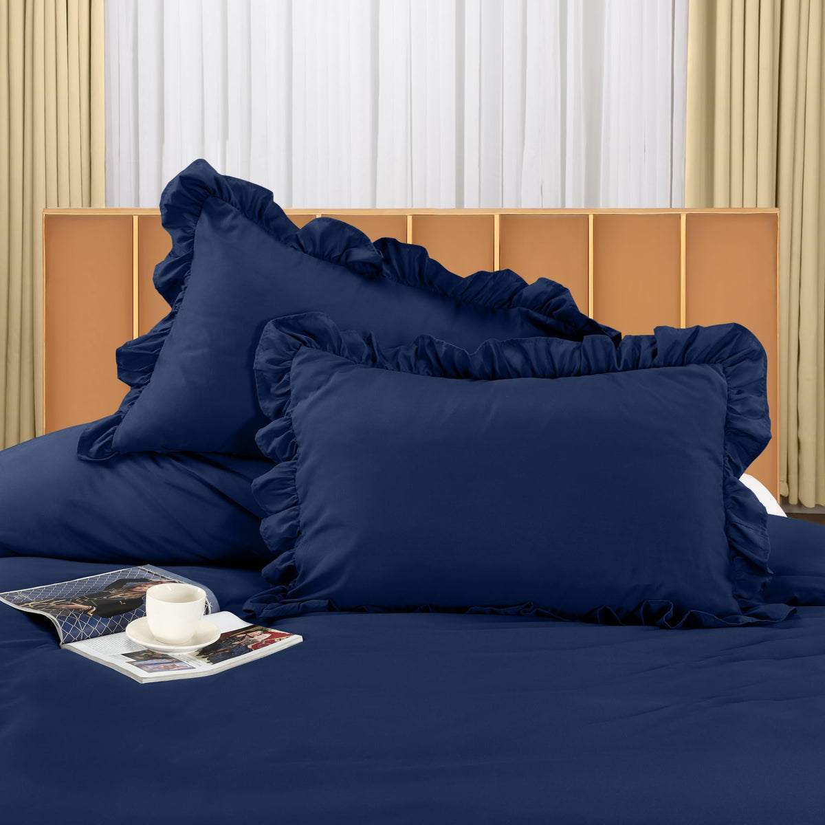 CottageCharm Ruffle Duvet Cover Set