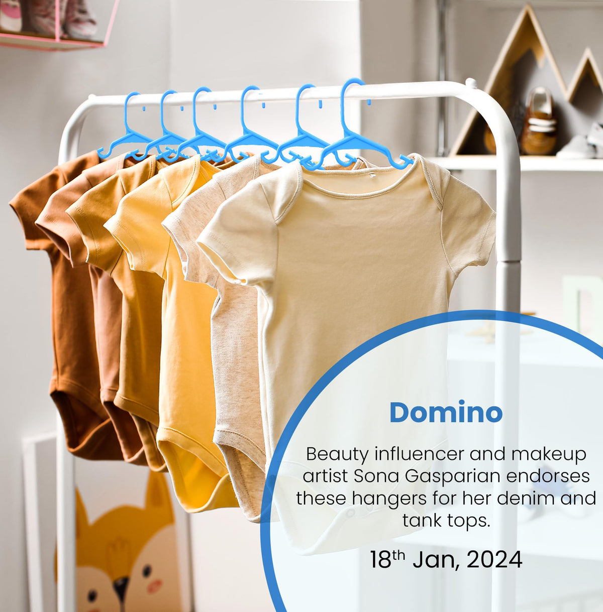 Kids' Plastic Clothes Hangers