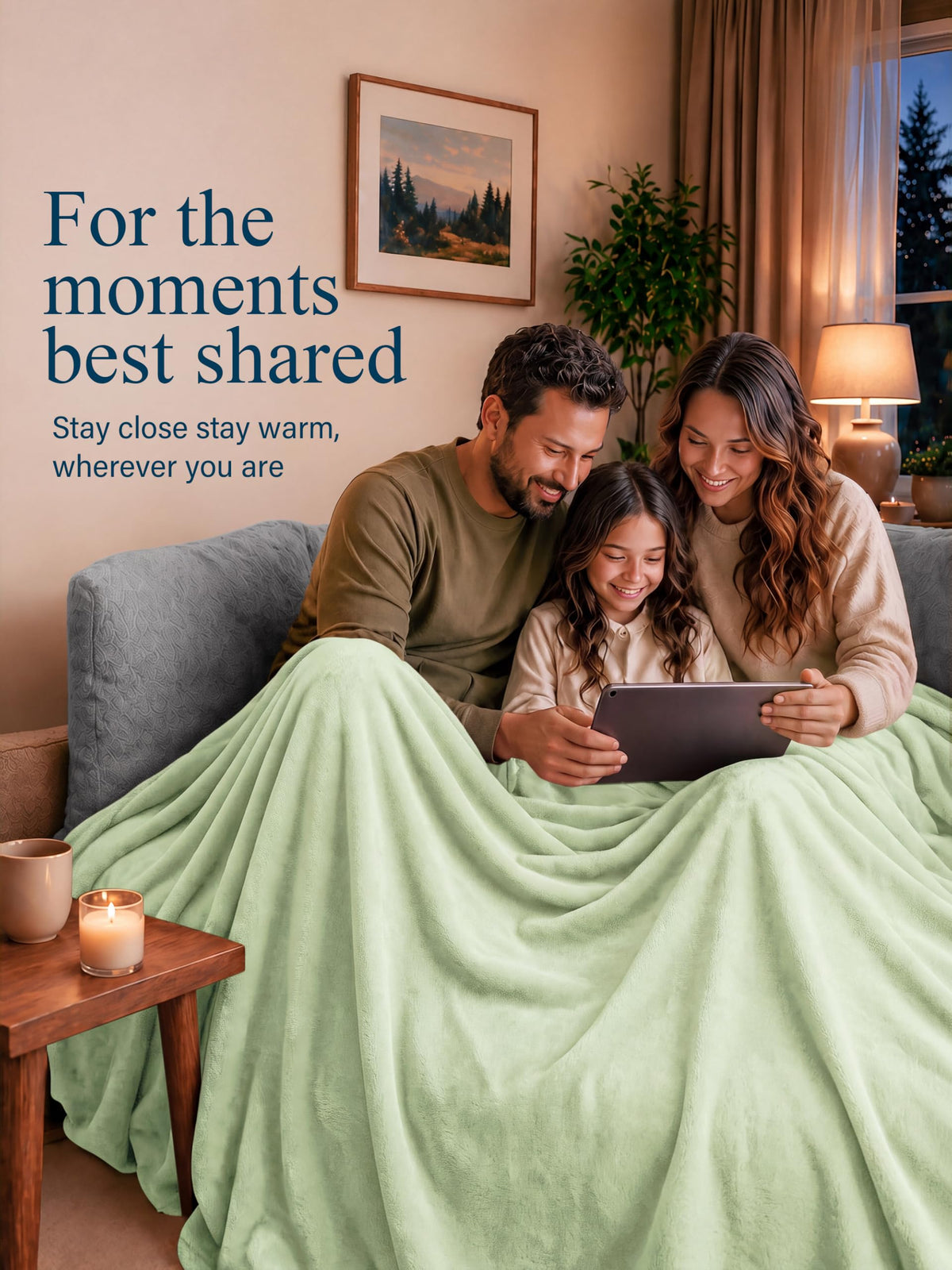 VelvetTouch Flannel Fleece Blanket