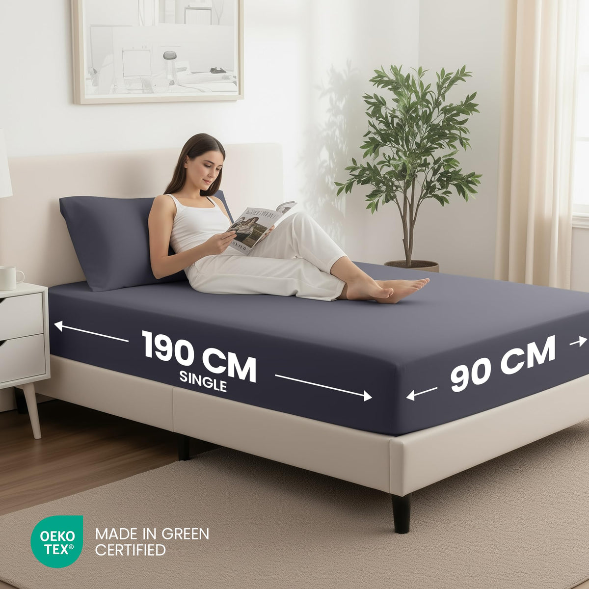 Everyday Soft Fitted Sheet - Multipack
