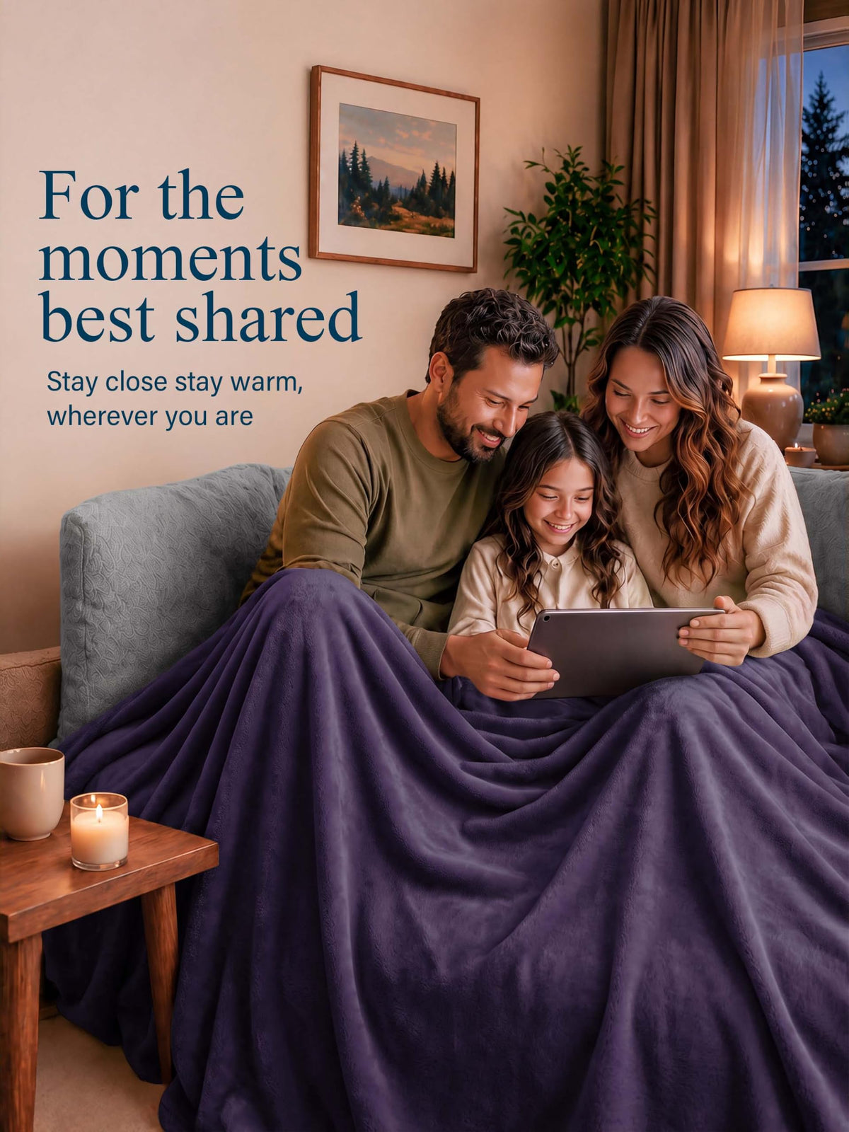 VelvetTouch Flannel Fleece Blanket