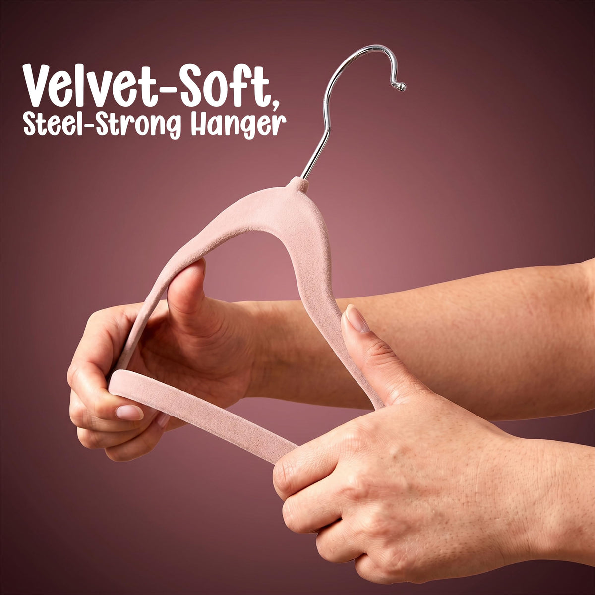 Kids' Velvet Clothes Hangers
