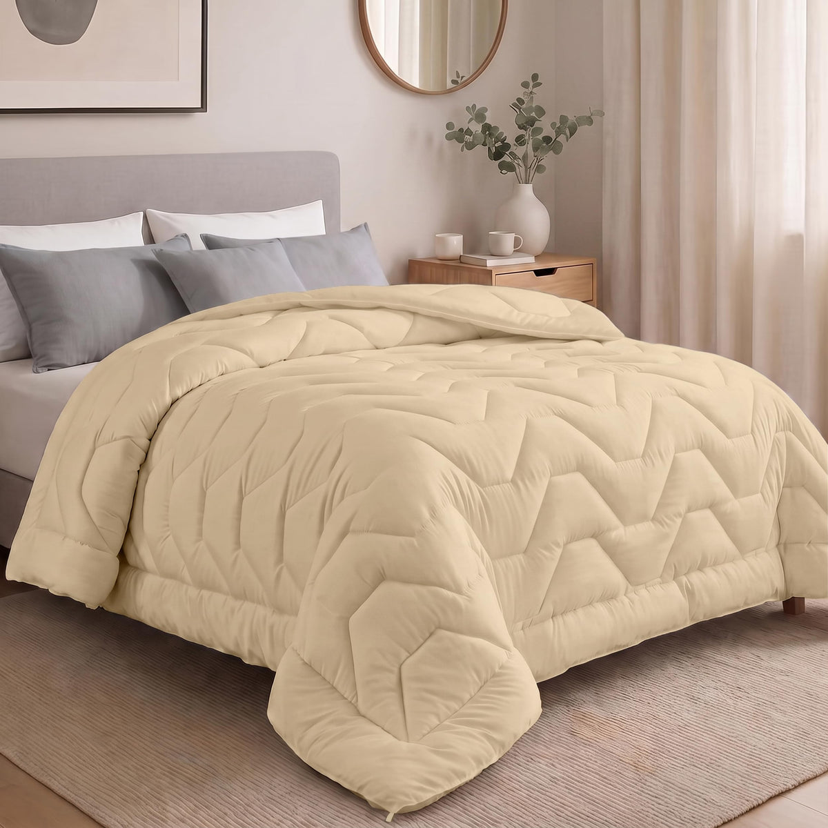 WinterNest Zigzag Stitch Duvet