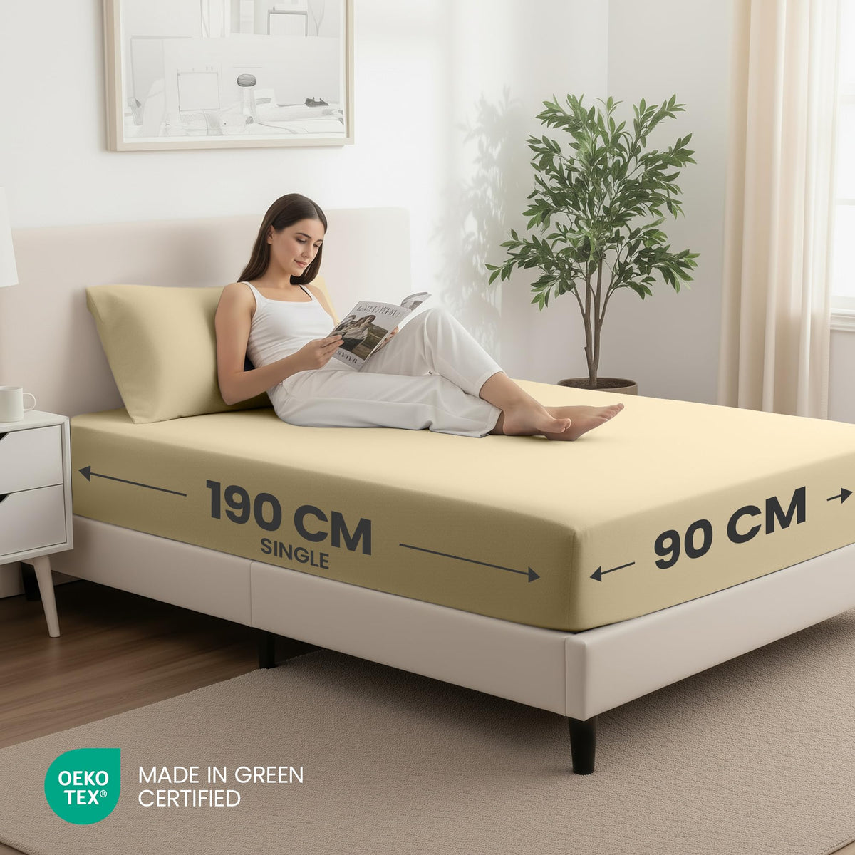 Everyday Soft Fitted Sheet - Multipack