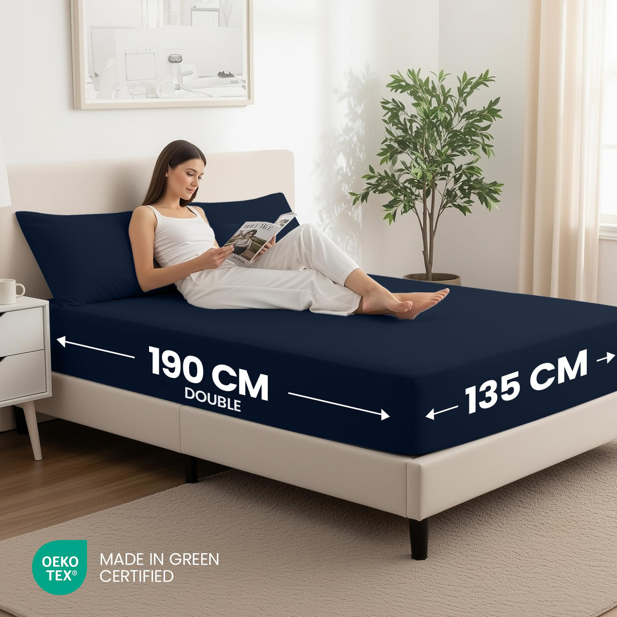 Everyday Soft Fitted Sheet - Multipack
