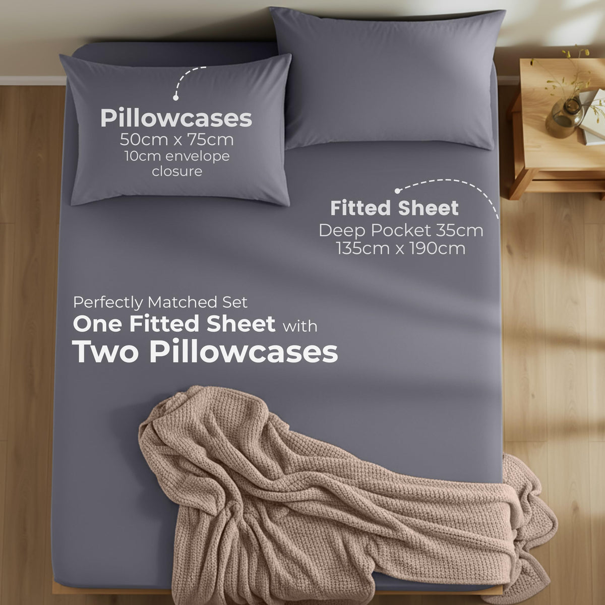 Everyday Soft Fitted Sheet Set
