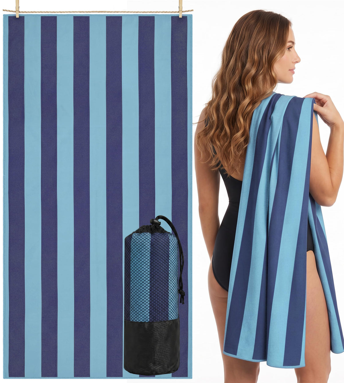 Printed Microfibre Beach Towel