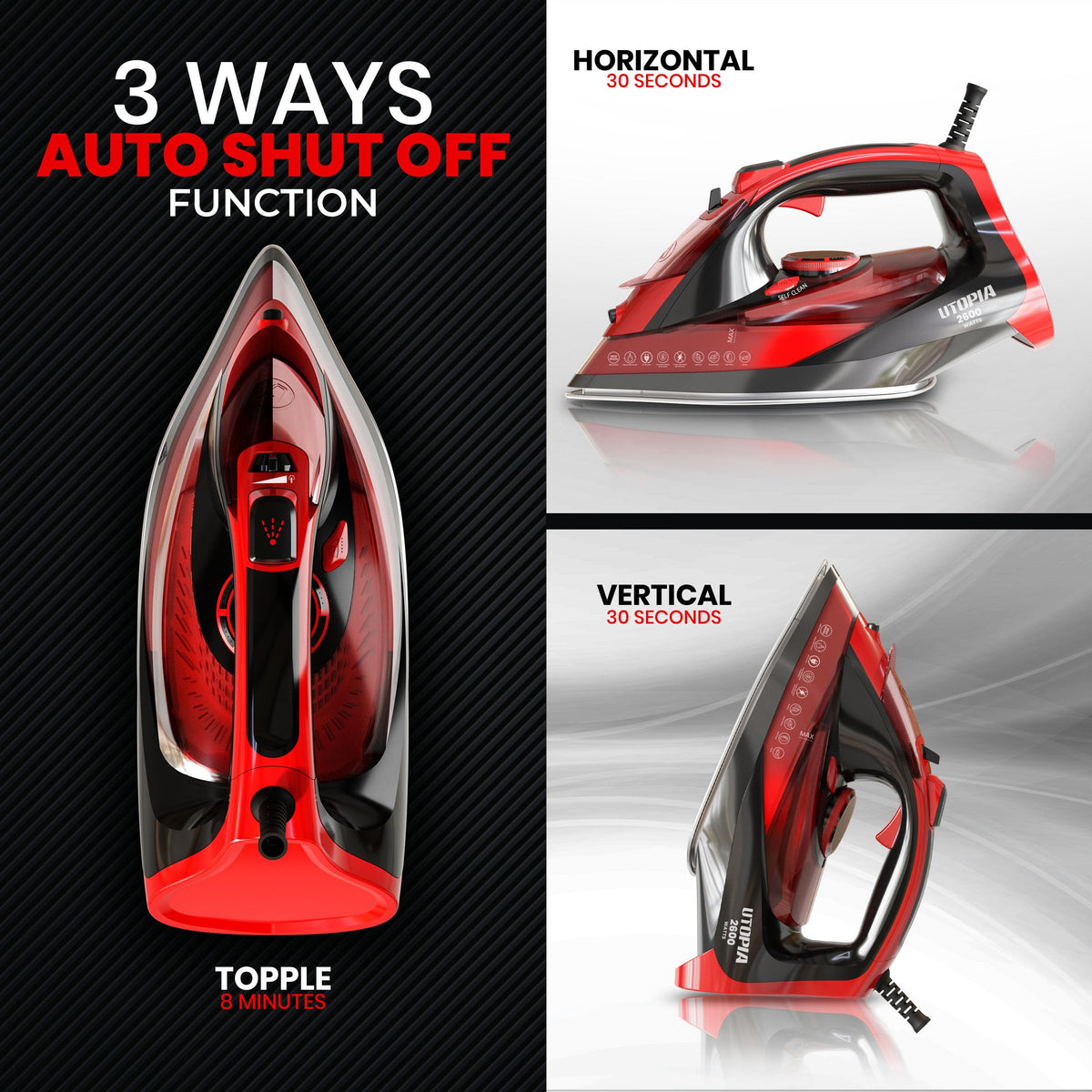 2600W Steam Iron
