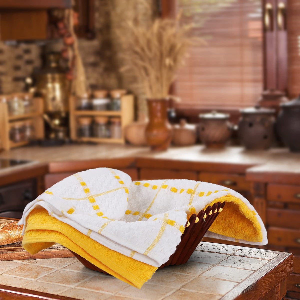 Ring Spun Cotton Kitchen Towels