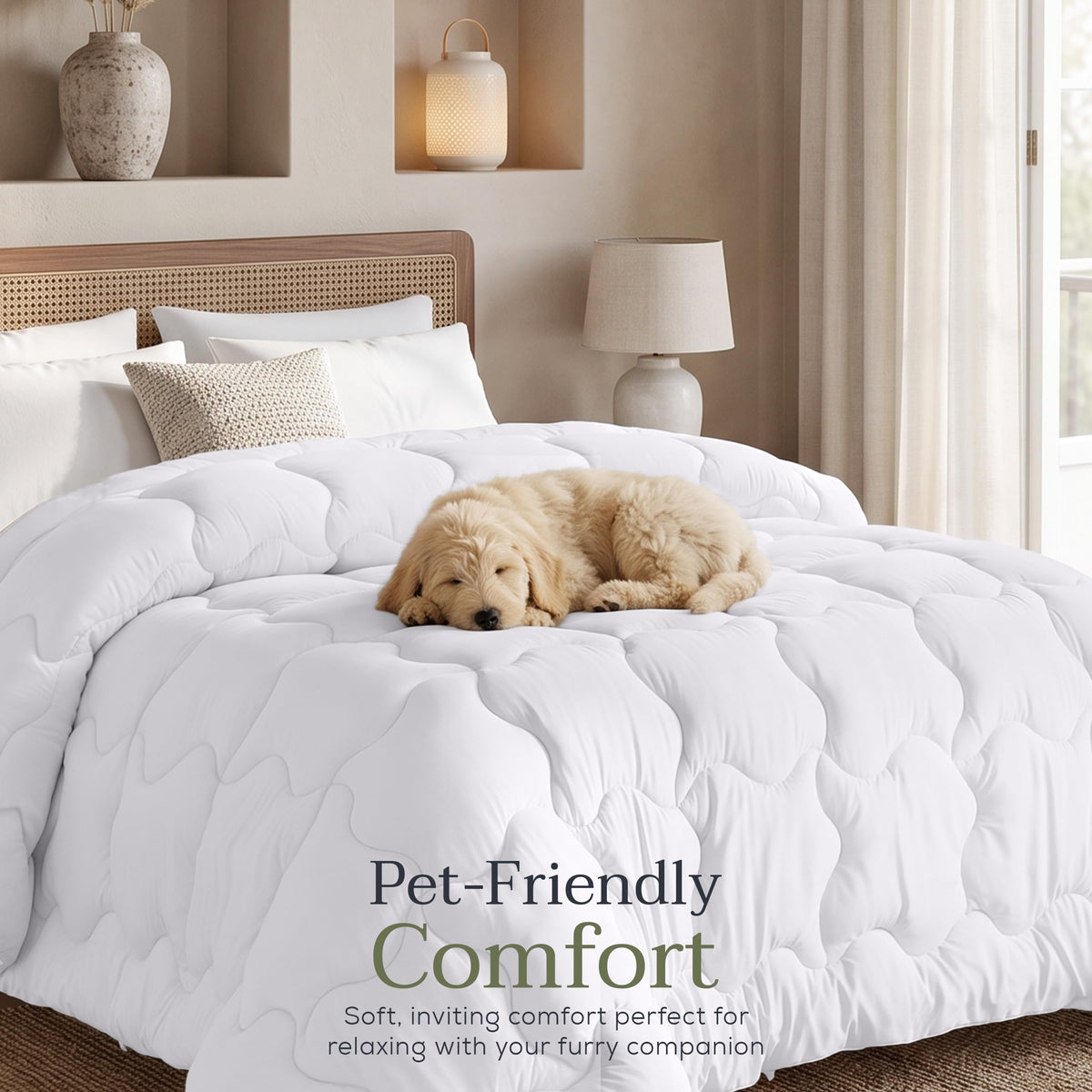 All Season Cloud Stitch Duvet