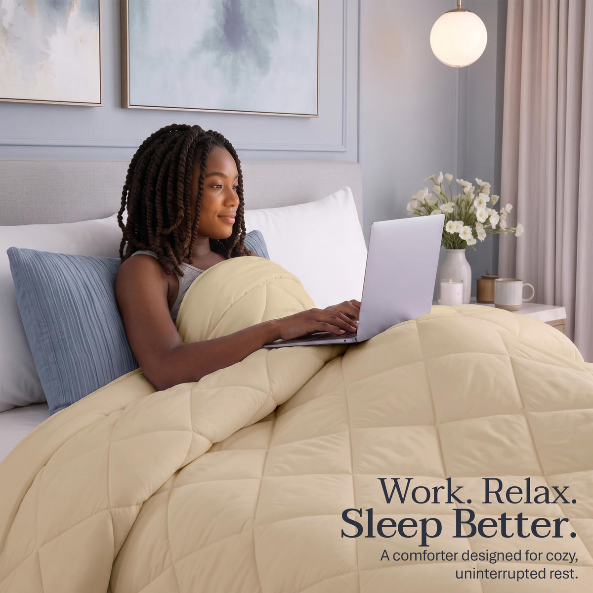 SummerBreeze Diamond Stitch Duvet