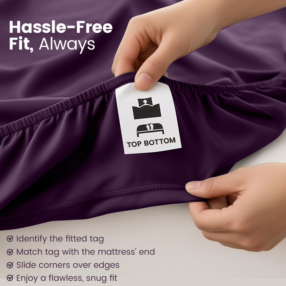 Everyday Soft Deep Fitted Sheet
