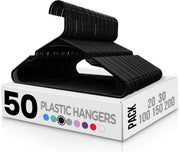 Plastic Clothes Hangers with Notches