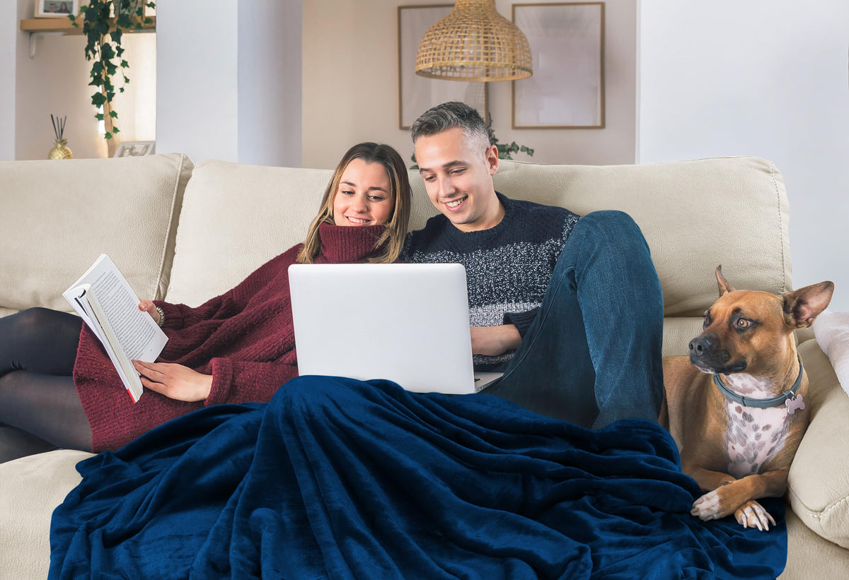 VelvetTouch Flannel Fleece Blanket