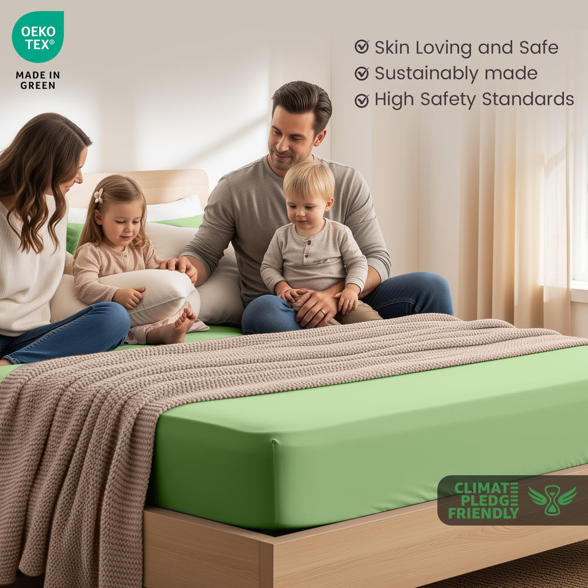 Everyday Soft Deep Fitted Sheet