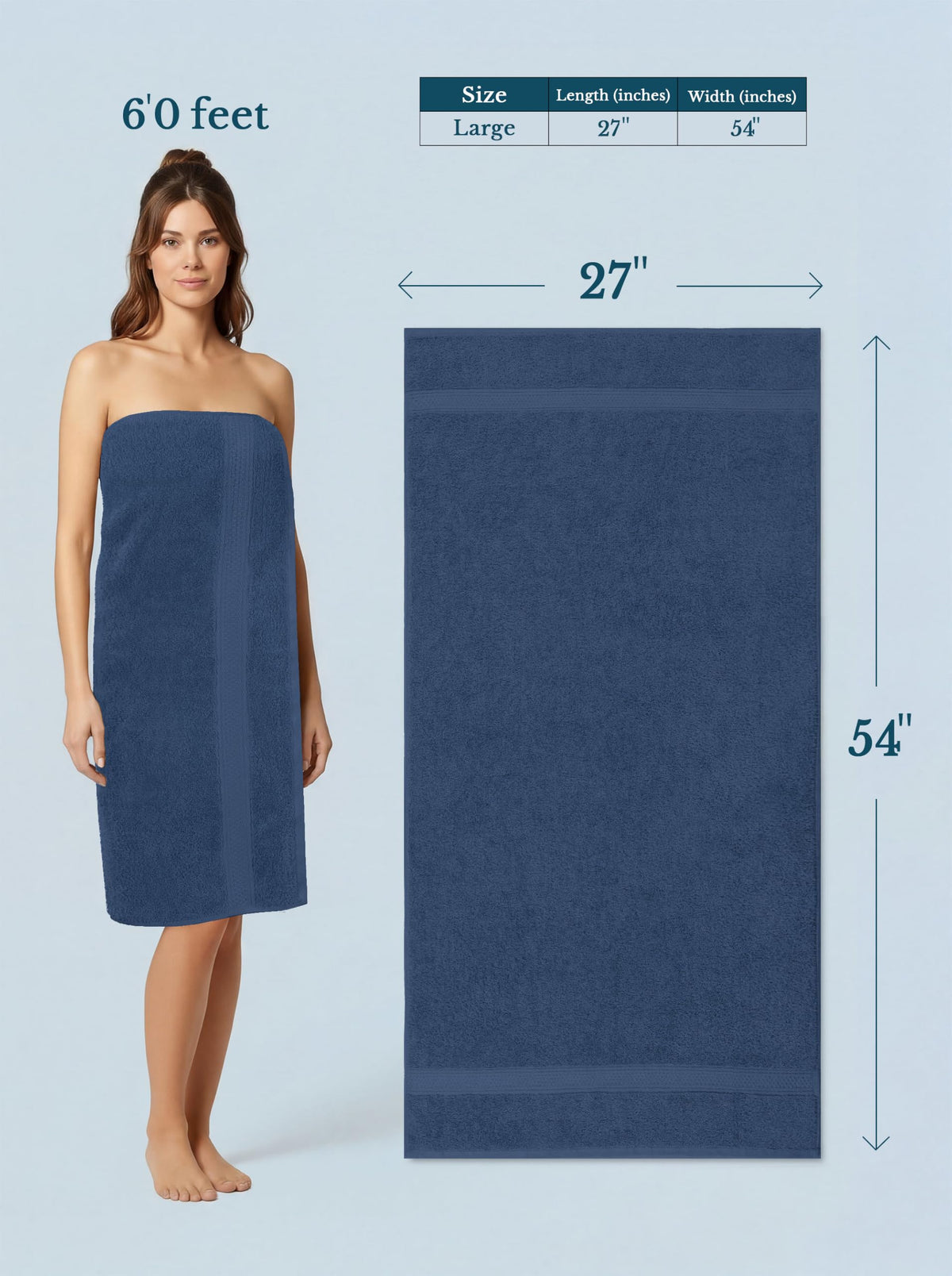 Everyday Cotton Bath Towels