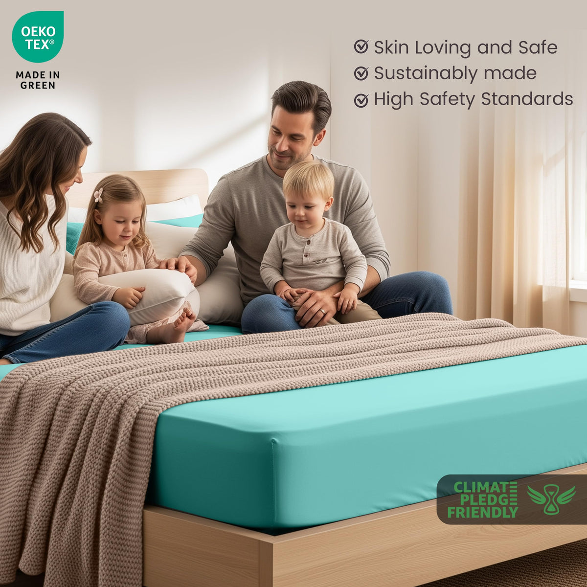 Everyday Soft Deep Fitted Sheet