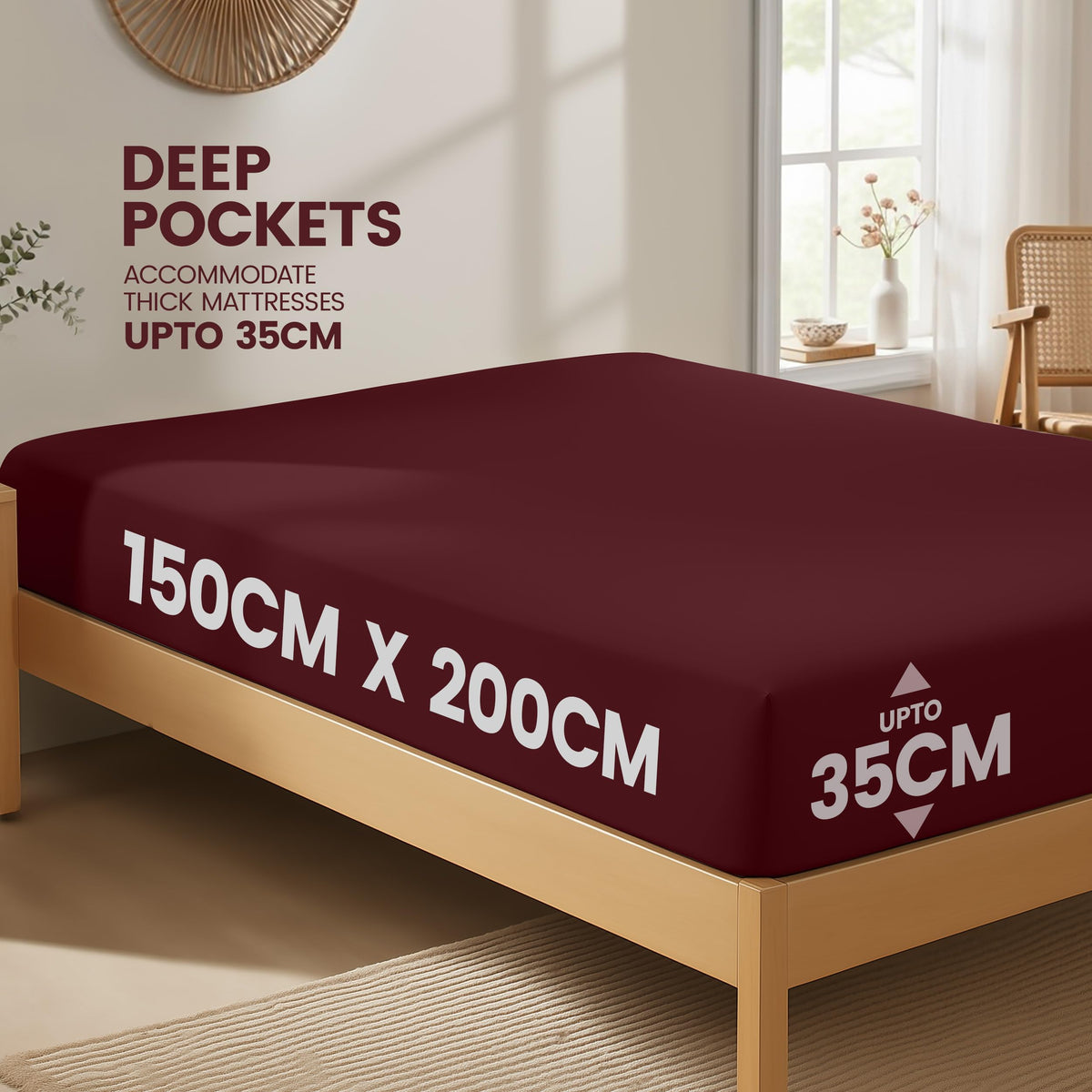 Everyday Soft Deep Fitted Sheet