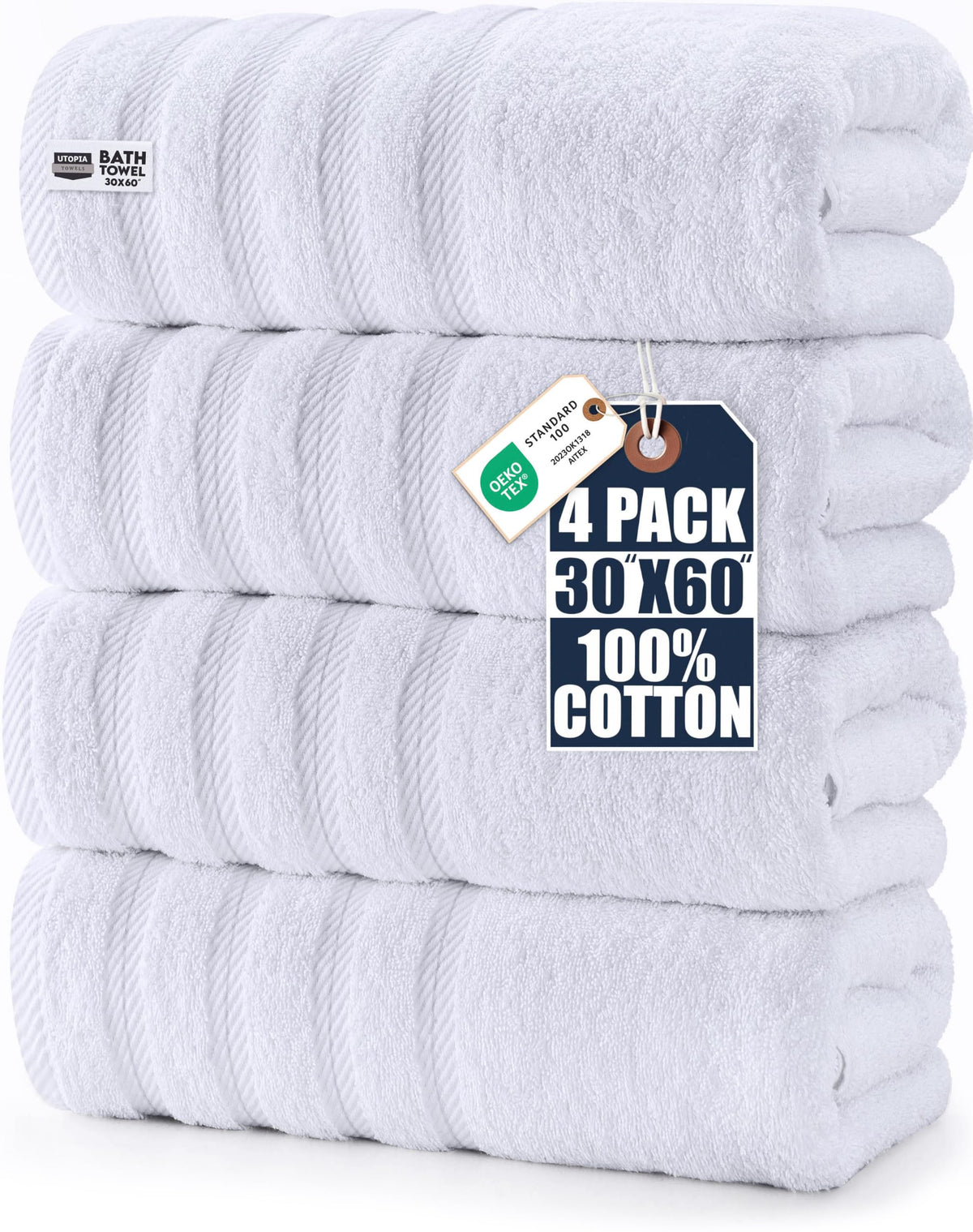 Extra Large Cotton Bath Towels