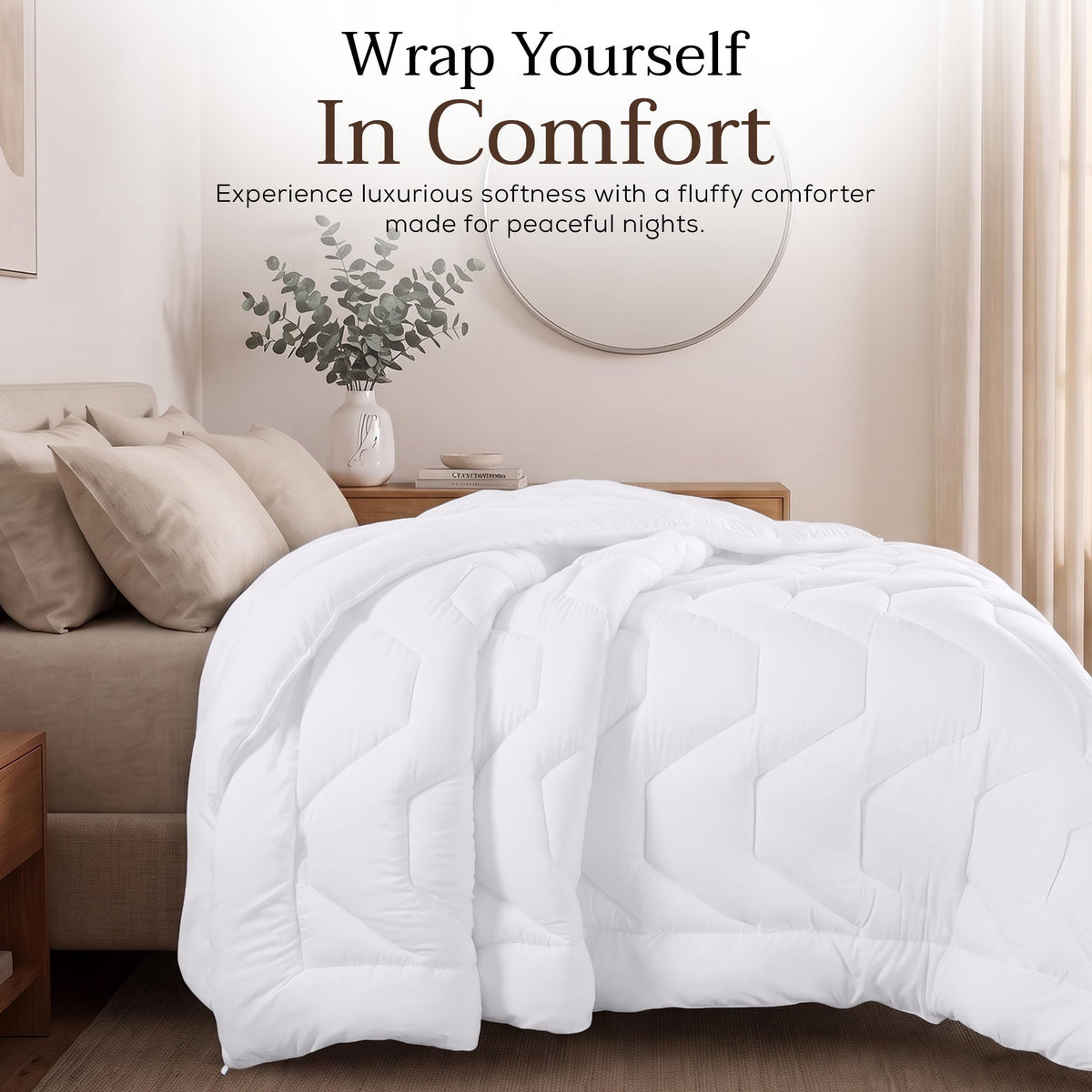 WinterNest Zigzag Stitch Duvet