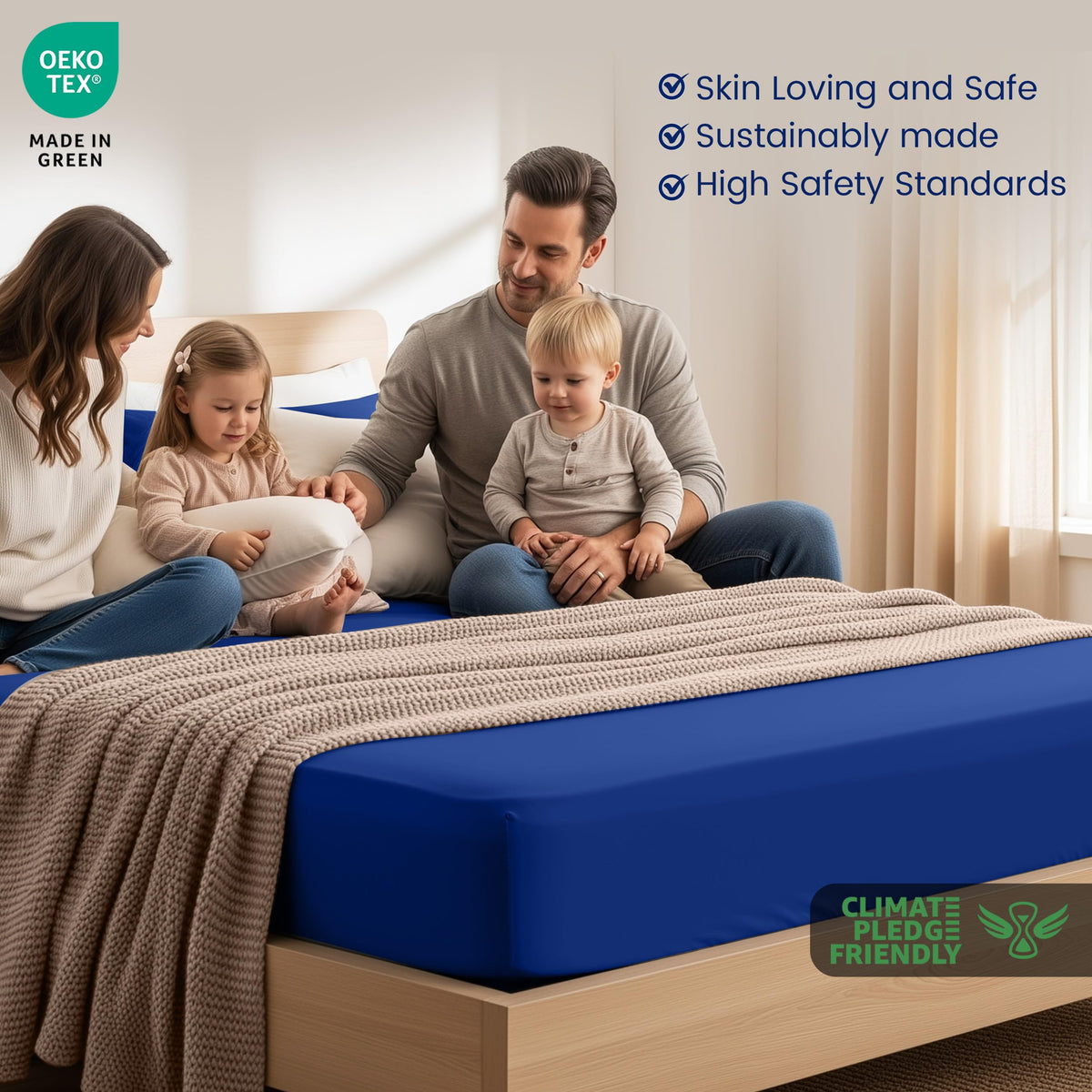 Everyday Soft Deep Fitted Sheet