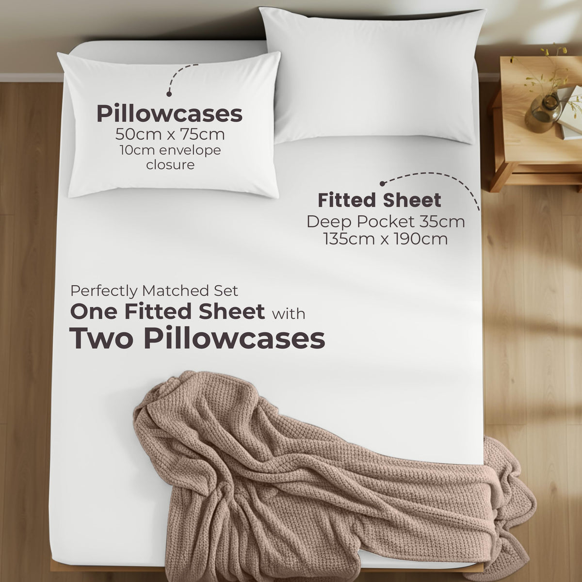 Everyday Soft Fitted Sheet Set