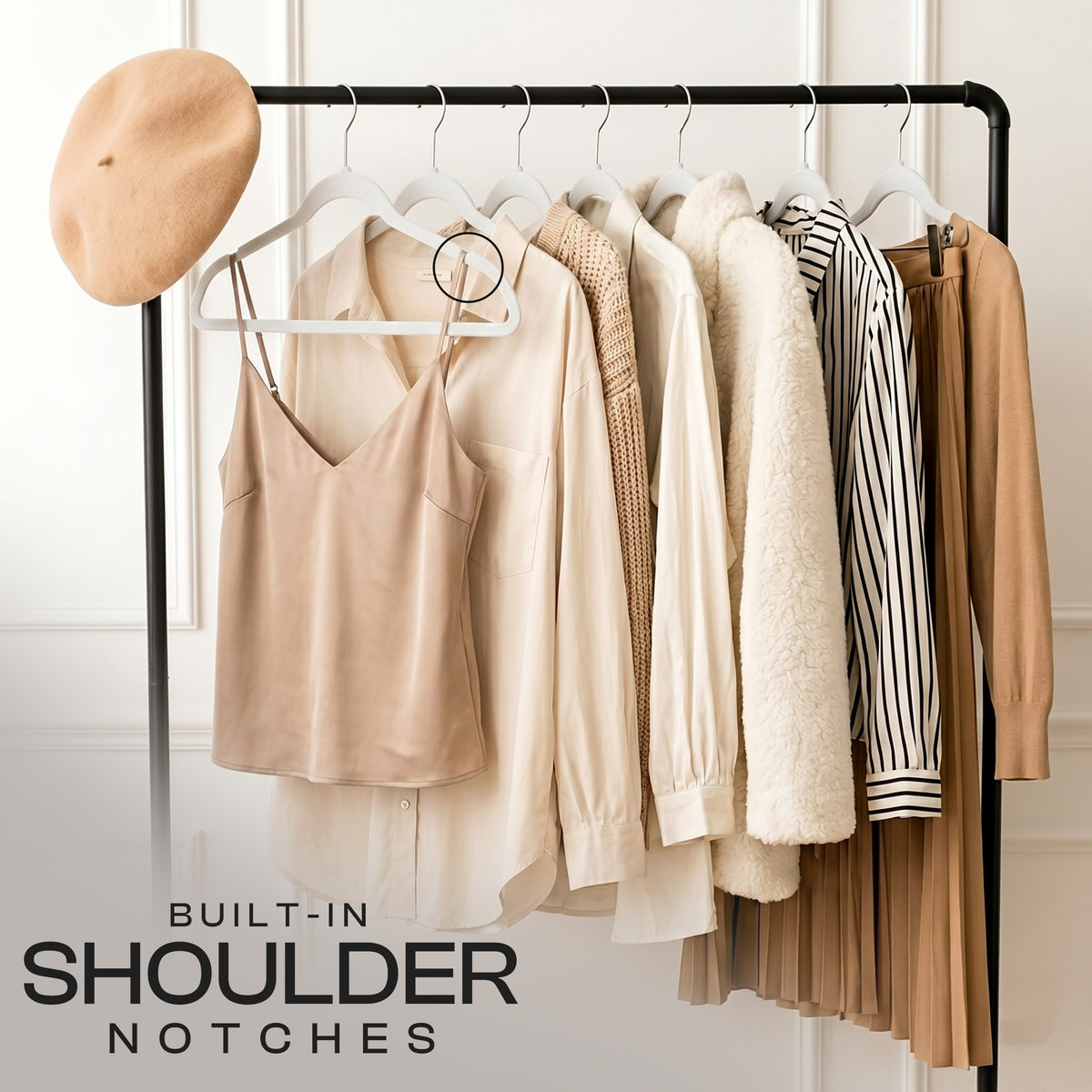 Non-Slip Velvet Clothes Hangers