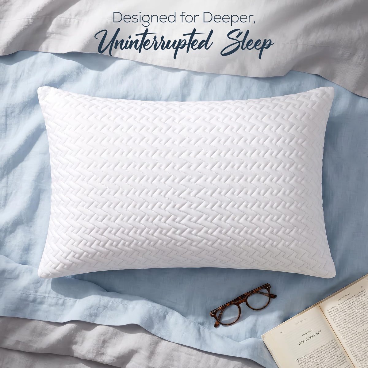 Jacquard Memory Foam Pillows