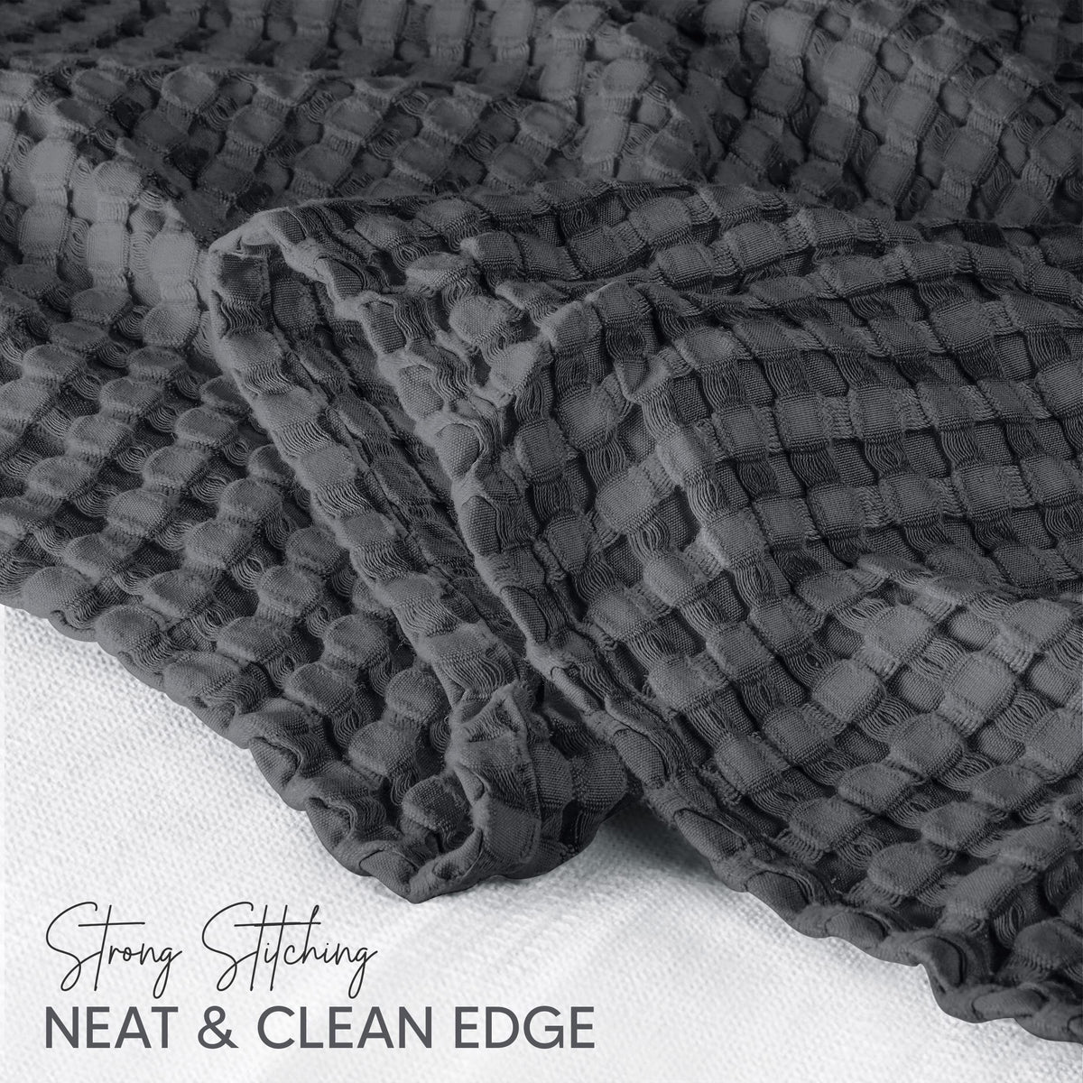 Pure Cotton Waffle Blanket