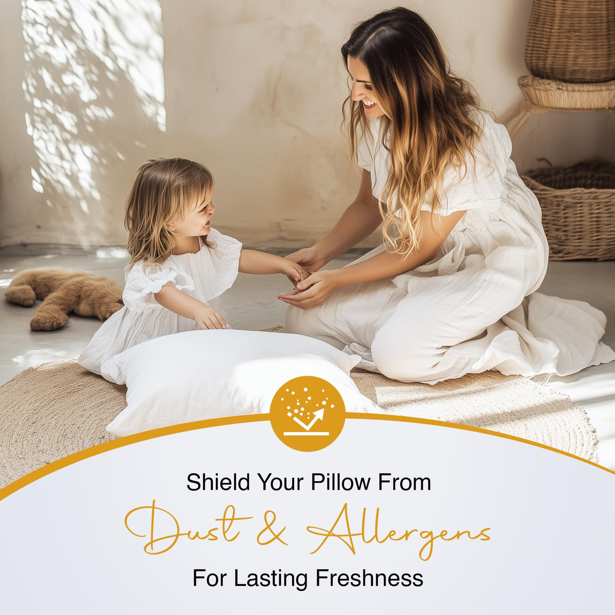 Waterproof Pillow Protector Set